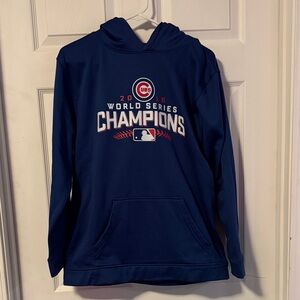 Chicago Cubs Blue World Series Champions Hoodie
